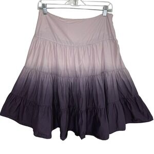 Y2K Link Petites Ombre Tiered Fairy Skirt Purple Size 2 Ethereal Whimsygoth